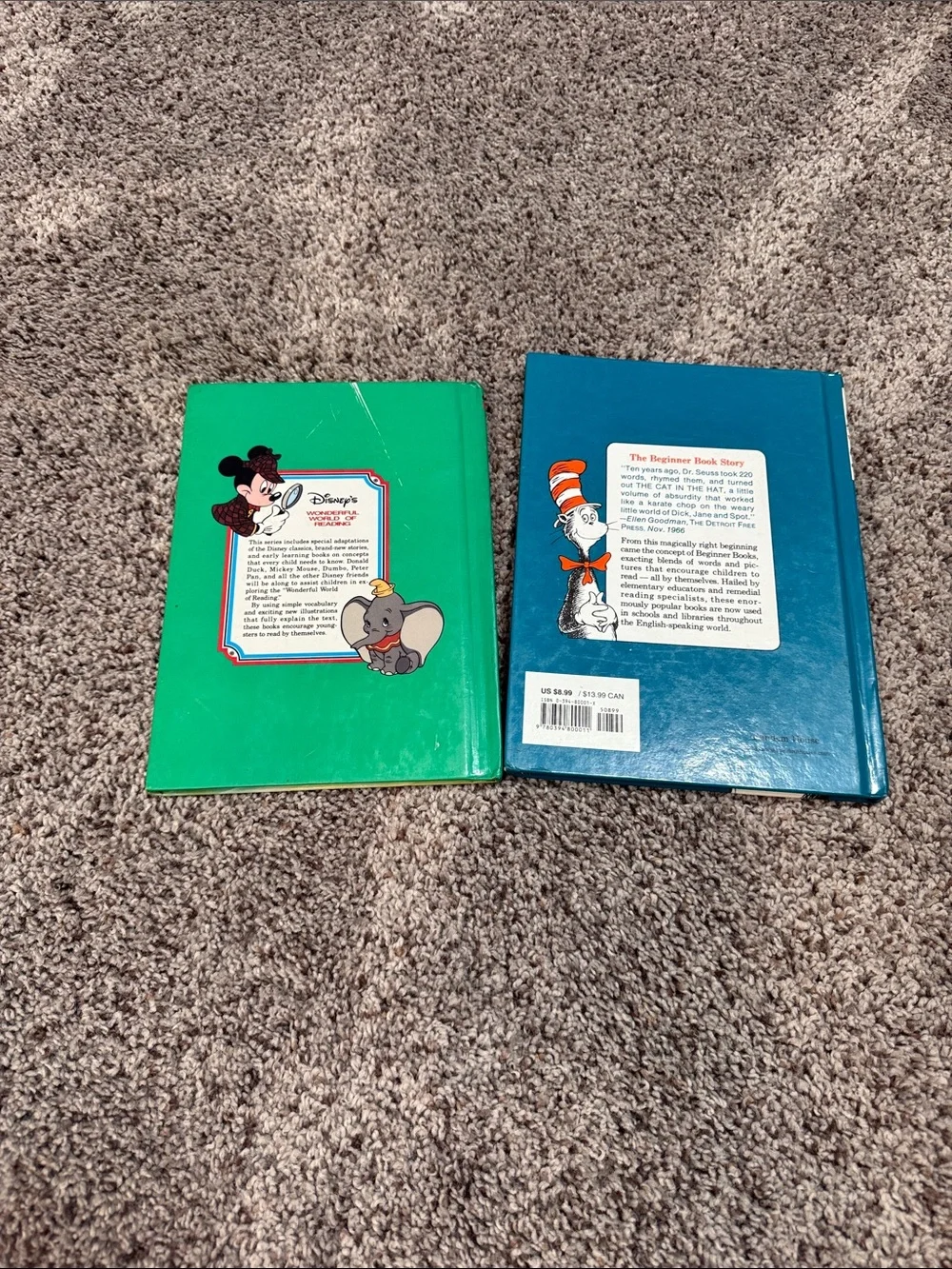 Dr. Seuss The Cat in the Hat - Blue Cover with Red & White Hat